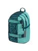 BAAGL Schulrucksack Skate in Violett Petrol - 29x43x20cm