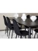 ebuy24 Essgruppe Ellis (7-teilig) Schwarz 85 x 230 cm