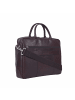 Strellson Aktentasche 'Kenley Charles in Dunkelbraun 39,00 x 28,00 x 7,00 cm'