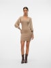 Vero Moda Strickkleid in Silver Mink