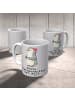 Mr. & Mrs. Panda Teetasse Pinguin Beste Schwiegermutter der Welt... in Grau Pastell