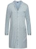 VIVANCE DREAMS Umstandsnachthemd in hellblau-gemustert