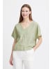 b. young BYFALAKKA VNECK BLOUSE - LIGHT WOVEN Relaxed fit in Tea