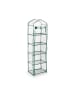 relaxdays Gewächshaus in Transparent/ Grün - (B)58 x (H)193 x (T)36 cm