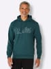 WITT WEIDEN Sweatshirt in petrol-weiß
