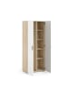 ebuy24 Kleiderschrank Petra Eiche Dekor 79 x 50 cm