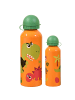 Kids Licesing Alu-Trinkflasche Crazy Dino 500 ml  in Orange-Grün