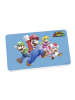 Geda Labels Frühstücksbrettchen Super Mario Classic Dimension in Blau - 23.5x14