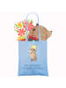 Mr. & Mrs. Panda Uni Tasche Waschbär mit Spruch in Sky Blue
