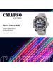 Calypso Analog-Digital-Armbanduhr Calypso Digital grau extra groß (ca. 52mm)
