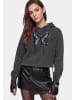 myMo ROCKS Women Hoodie in Grey Stone Wash