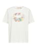 CULTURE T-shirt CUtemo Baggy fit in Spring Gardenia