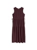 Marc O'Polo DENIM Crinkle-Stufenkleid regular in Burnt Aubergine