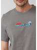 s.Oliver T-Shirt in 94D6_grau meliert