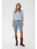 SAINT TROPEZ Jeansshorts PolinaSZ Gerade Passform in Light Blue Denim