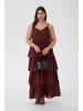 KAFFE curve Kleid KClory Tight fit in Cabernet CC