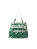 IZIA Damen Shopping Bag in Grün