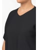Ulla Popken Shirt in schwarz