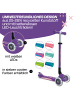 GLOBBER Scooter ELITE LIGHTS Roller in lila, mit Leuchtrollen