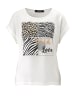 Aniston SELECTED Shirtbluse in offwhite-ocker-beige-schwarz