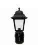 Licht-Erlebnisse Außen Wandlampe (B)22 x (H)50 cm in Schwarz