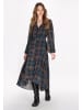DreiMaster Vintage Women Dress in grey check