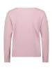 BETTY & CO Strickpullover mit Rundhalsausschnitt in Rose Melange