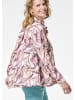 GOLDNER Kurzgröße:  Blusenshirt mit Paisley-Muster in rosé / gemustert