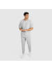 SMILODOX T-Shirt Thiago in Grau Melange