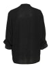 Soaked in Luxury Langarm-Bluse SLVina Lockere Passform in Black