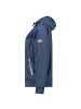 Geographical Norway Damen Relaxed Fit Jacke Windabweisend in Navy