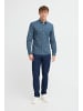 BLEND Kurzarmhemd BHAGGE Shirt in Blau