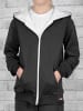 Kmisso Sweatjacke in Schwarz