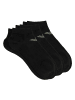 Emporio Armani 3er Pack Sneakersocken in Schwarz