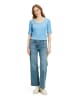 Betty Barclay Basic Shirt mit Rippenstruktur in Ocean Blue