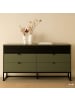 home24 Kommode KOONO 120 cm mit Schubladen in Olivgrün