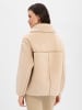 OPUS Teddyfelljacke Hafine in beige
