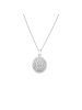 Alexander York Kette mit Anhänger ZIRKONIA rhodiniert in 925 Sterling Silber, 2-tlg.