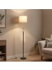 VASAGLE Stehlampe Lusia in Gold-Schwarz - (B)30 x (H)(140-170) x (T)30 cm