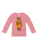 Logoshirt Langarmshirt Die Sendung mit der Maus - Die Maus in hellrosa