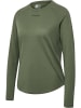 Hummel T-Shirt Raglanärmel Hmlmt Vanja Multisport Damen in DEEP LICHEN GREEN