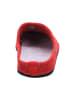 Tofee Pantoffel in rot