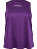 Hummel Sportshirt "Hmlte Curvy Tanktop Plus" in Lila