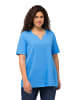 Ulla Popken Shirt in himmelblau