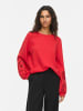 Vila Langärmeliges Sweatshirt in Mars Red1