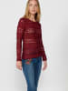 KOROSHI Langarm-T-Shirt in braun