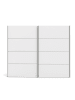 ebuy24 Schiebetürenschrank Veto B243 Weiß 243 x 64 cm