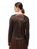 Zero  Plissee-Shirt strukturiert in BrownBrown