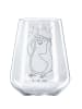 Mr. & Mrs. Panda glas für rotwein Pinguin Duschen ohne Spruch in Transparent