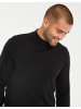 Threadbare Rollkragenpullover THB Jumper Aspull Turtle Neck in Schwarz